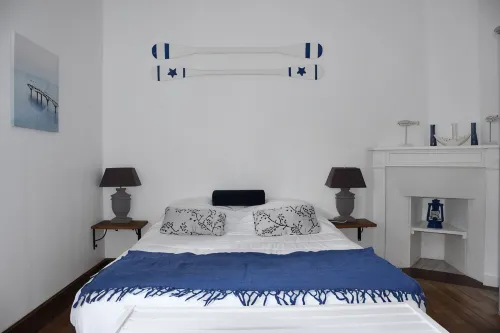 Fisherman's cottage , parking possible, 80 m from the sea, garden, 5 per, wifi - Wifi
