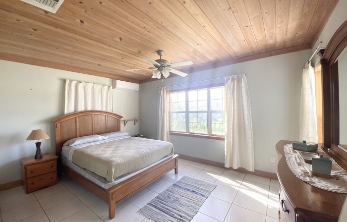 Private large family home near a white sand beach