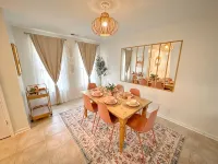 Boho Hideaway Townhome, 2br/2.5ba Near UofM/Highland Strip - 방갈로