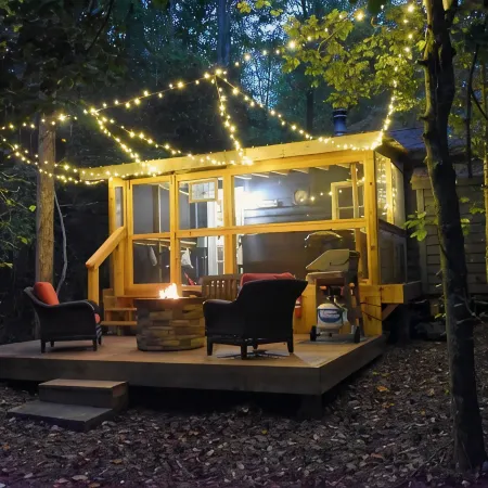 Mystic Moonlight - Charming cabin with WiFi and AC in lovely Sautee Nacoochee