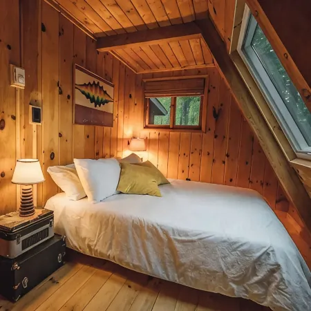 A-frame w/ sauna near Whiteface & Lake Placid, NY