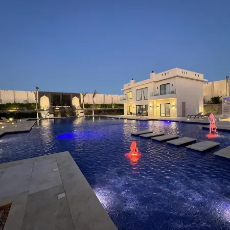 Unique Beige Villa adults only