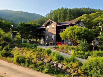 Yeongwol Donggang Banditburi Pension 星摩廬天文台附近的飯店