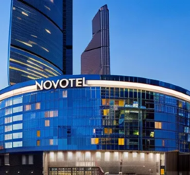 Novotel Москва Сити Отели рядом с достопримечательностью «р. Москва»