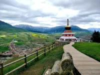 Qilian Country Guest House (Zhuoer Mountain Resort) - Mountain view