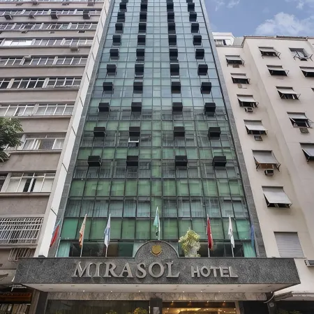 Mirasol Copacabana Hotel Отели рядом с достопримечательностью «Пляж Леме»