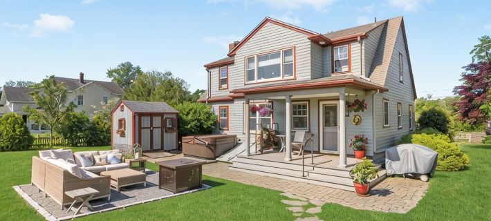 Walk to the Beach - Serene Coastal Country Cottage Hotels in Middletown