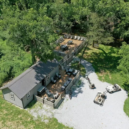 Tiny House w/Creek and Eagles