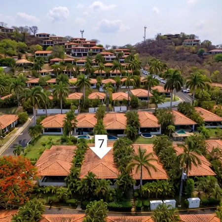 Casa de Palmas -Modern Villa in 4 Star Beach Resort Short Walk to Playa Hermosa!