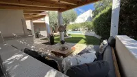 Dream vacation apartment with large heated pool and beautiful garden