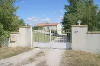 cottage in the countryside with private pool, covered summer kitchen at thégra