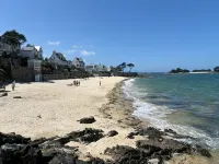 Apartment 2/4 Pers.  , Terrace 25m2 - 50m Beach and GR34. Dogs Welcome - Homestays