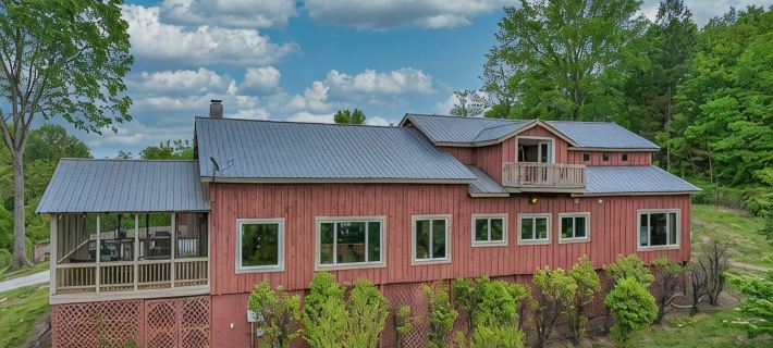 Rustic Luxury Cabin w/ Breathtaking Views, Stunning Sunsets, & Minutes from I24 Отели в г. Коффи