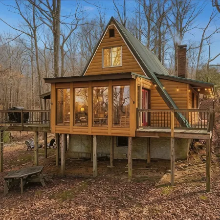 A-Frame Of Mind - Firepit - Sunroom -Washer/Dryer