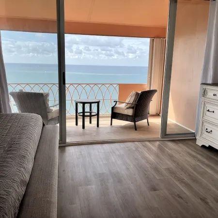 Idyllic, Romantic Caribbean Ocean Front View Coakley Bay Condo. Quiet East End
