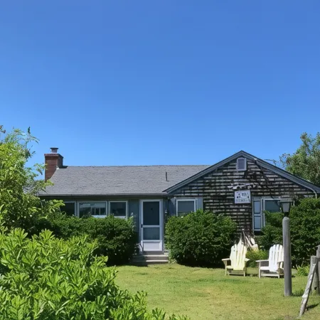 Cape Cod Dune Cottage Spectacular Ocean Views, over the dune to a private beach