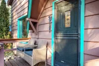 2BR/2BA Cozy Cabin in Big Bear w/Private Fence, Arcade, Spa, Near Forest & Lake - شاليه
