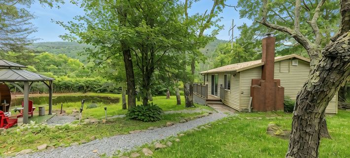 Sauna Belleayre Cozy Cabin Hotels in Delaware County