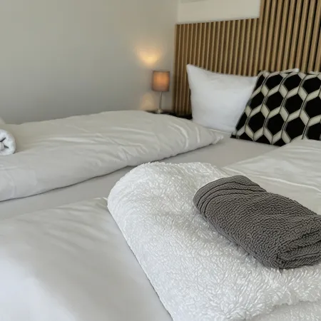 Close to the city center, with balcony, parking space and charging station