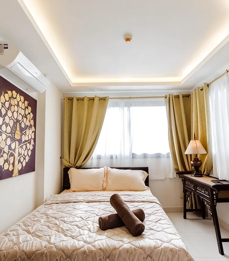 อพาร์ตเมนต์แบบ 1 ห้องนอน
