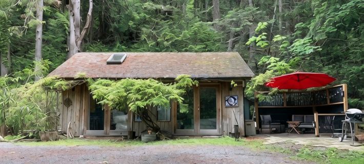 The Hobbit on Canopy Ridge Gabriola Hotels in Nanaimo