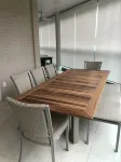 Moderno e espaçoso apto com 3 suites, de frente para o mar - Módulo 3 - Riviera - Balkon
