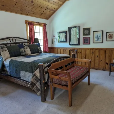 Private, light filled retreat space...     with your own pickleball court!