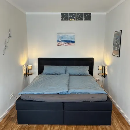 Modern and central, beautiful apartment for 2+ in Büsum