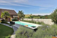 Logis Hotel Auberge Dupuytren - Pool