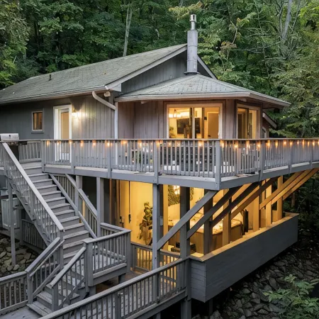 Mid-Century Modern • Game Room • Hot Tub