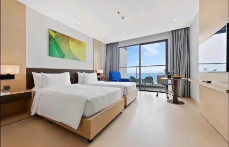 A SEAVIEW HOTEL AT CAM RANH NEAR THE AIRPORT