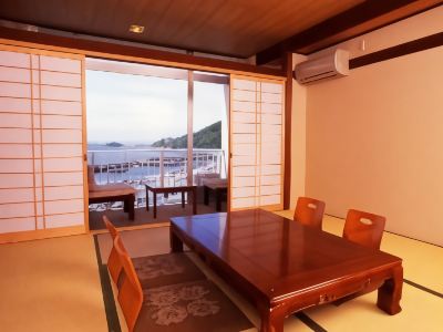 和風オーシャンビュールーム(浴室) 鷲羽グランドホテル 備前屋甲子の写真