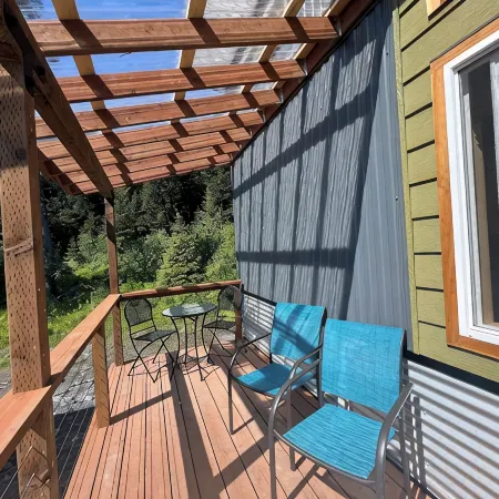 Tiny House w/ Forest Deck - Spruce Woods Acre