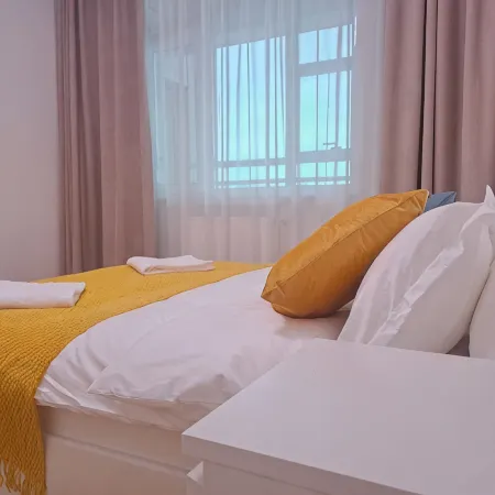 Central Ulaanbaatar | Walk to Chinggis Square | Modern 1BR Apt