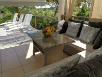 Comfortable villa, swimming pool, tropical garden, near beach st Anne, 8 pers - 3-Star