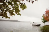 Lakefront Family Cabin with Pontoon Rental Available