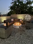 Coastal Chic 3 Bdrm House w/ Brand New SALTWATER Pool - Walk to Tennis Garden - Wifi