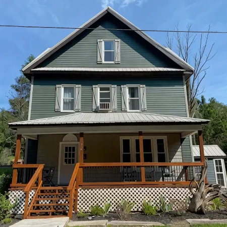 Spacious PA Wilds Getaway! Water views, firepit w/ covered patio