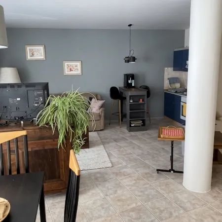 Directly at the spa gardens, barrier-free, quiet, newly renovated, 60 sqm