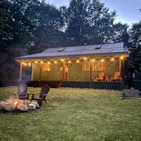 Charming ADK Retreat Walking Distance to Town and River