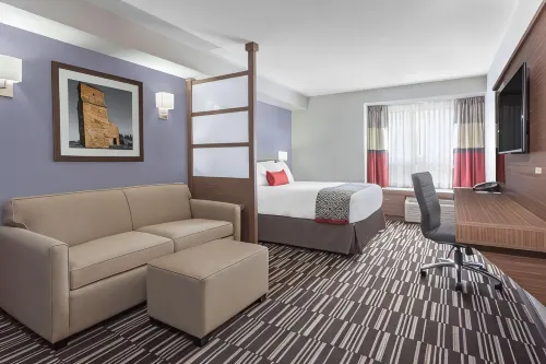 Microtel Inn & Suites by Wyndham Ladysmith Oyster Bay - Parkplatz