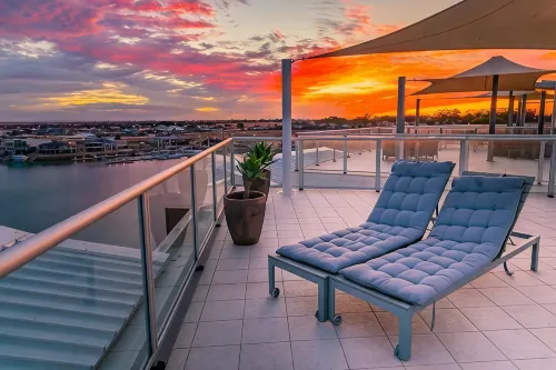 Wallaroo Marina Apartments - balcón
