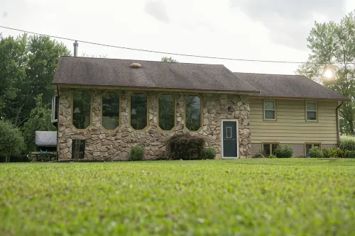 Secluded 5-Acre Oberlin Escape · Saltwater Pool & 6-Person Hot Tub - 4-Star