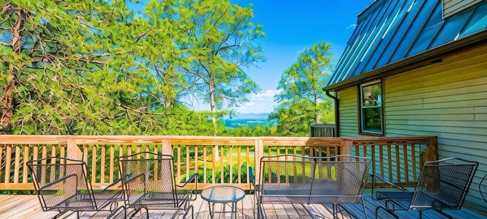Secluded Mountain Home Features Breathtaking Valley Views and Hot Tub Hotels in Shenandoah County
