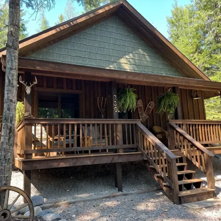 A Cabin by the Creek in beautiful Northwest Montana.