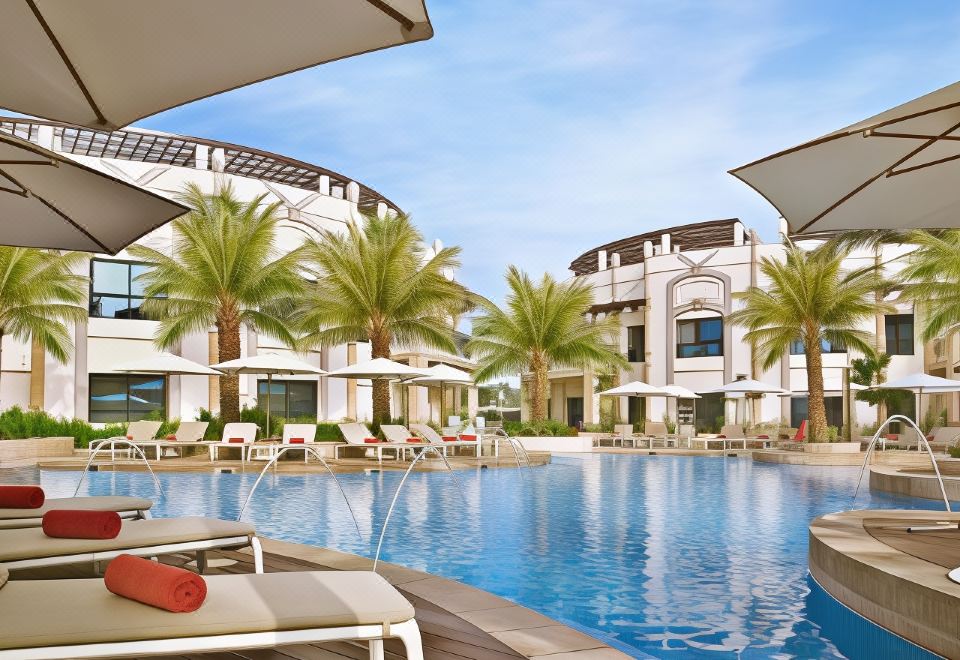 알 아인 로타나 호텔의 쾌적한 헬스클럽 내부