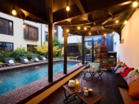 ジャルダン スクレ イクセルのホテル