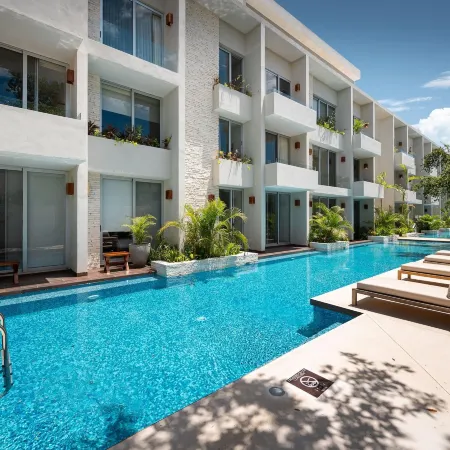 Nhoa 108A Lux 2Br Condo Plunge Pool in Aldea Zama