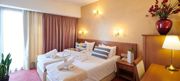 Crystal City Hotel Hotéis em Atenas