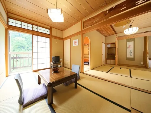 Yama No Yado Meiji Onsen - Bergblick